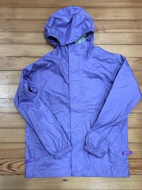 Marmot Kids' Lilac Hooded Raincoat